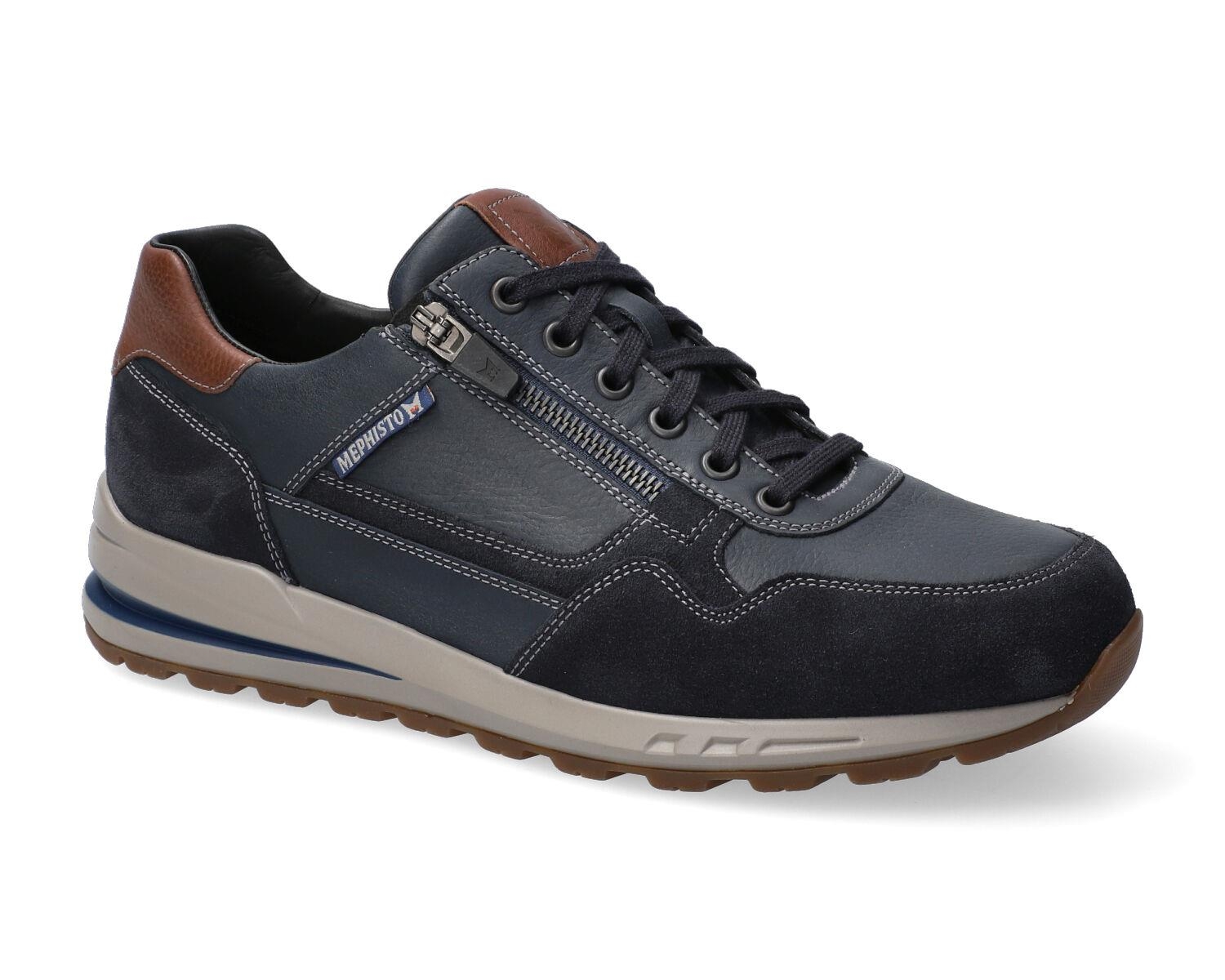 lacets homme modèle Bradley Blue - Mephisto